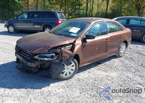 2016 Volkswagen Jetta 1.4T S from USA, damaged, VIN 3VW267AJ2GM389140